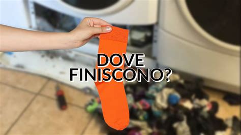 dove finiscono i calzini in lavatrice